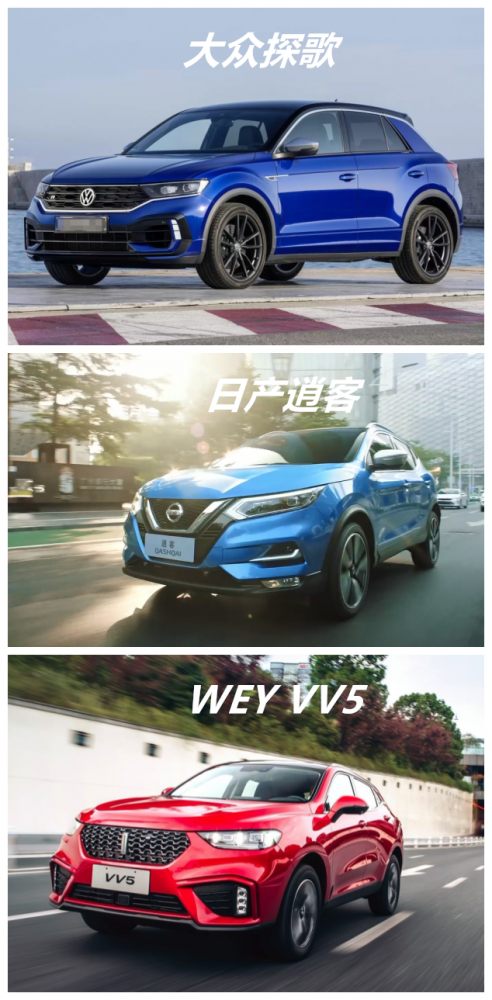 发动机干货测评！WEY VV5、逍客、探歌谁更给力？