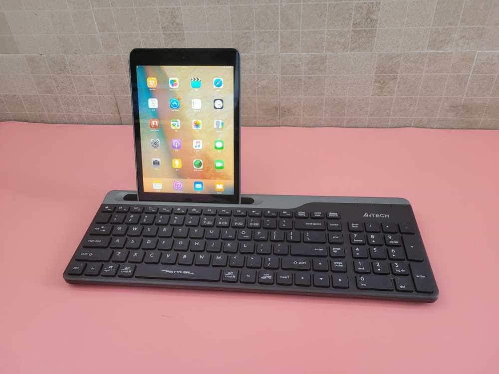 轻巧便携 安静办公 双飞燕飞时代系列无线蓝牙键鼠套装测评