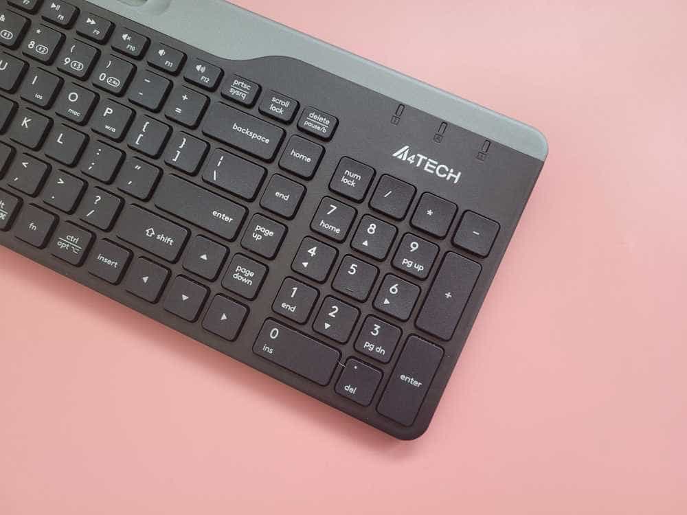 轻巧便携 安静办公 双飞燕飞时代系列无线蓝牙键鼠套装测评