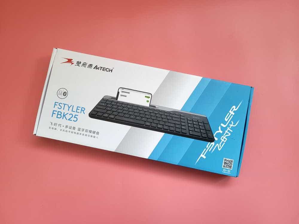 轻巧便携 安静办公 双飞燕飞时代系列无线蓝牙键鼠套装测评