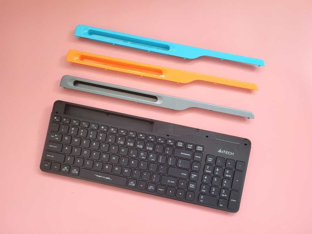 轻巧便携 安静办公 双飞燕飞时代系列无线蓝牙键鼠套装测评