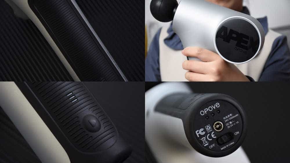 OPOVE APEX筋膜枪:差异化设计,长冲程按摩