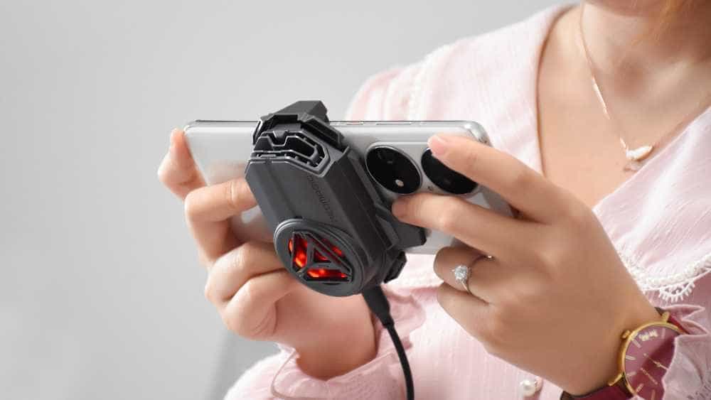 红魔涡轮散热背夹：高速离心风扇 高效静音散热