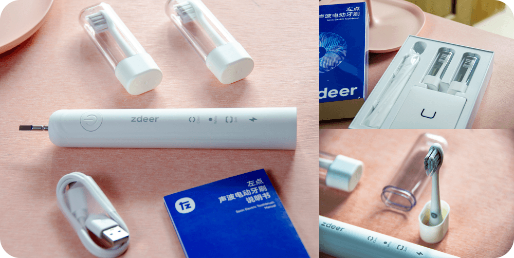 左点声波电动牙刷S1 -- 轻柔洁齿,牙龈护理好帮手