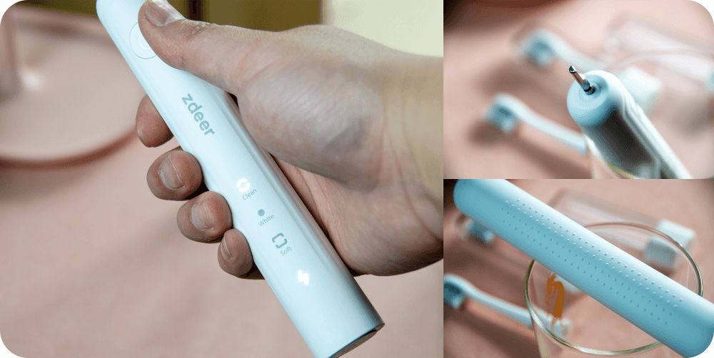 左点声波电动牙刷S1 -- 轻柔洁齿,牙龈护理好帮手