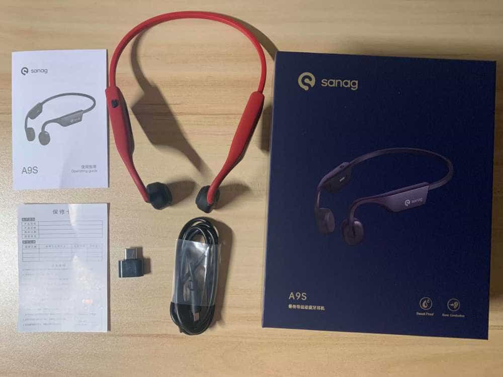 不入耳的运动蓝牙耳机——sanag塞那A9S骨传导耳机