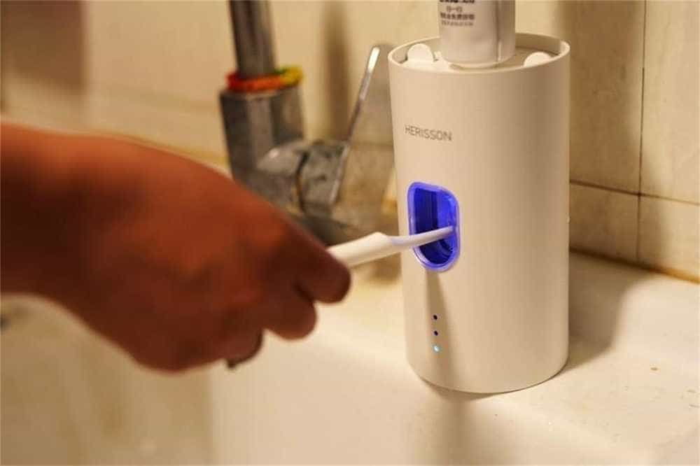 智能家居产品 UV紫外线消毒 小猬智能挤牙膏机