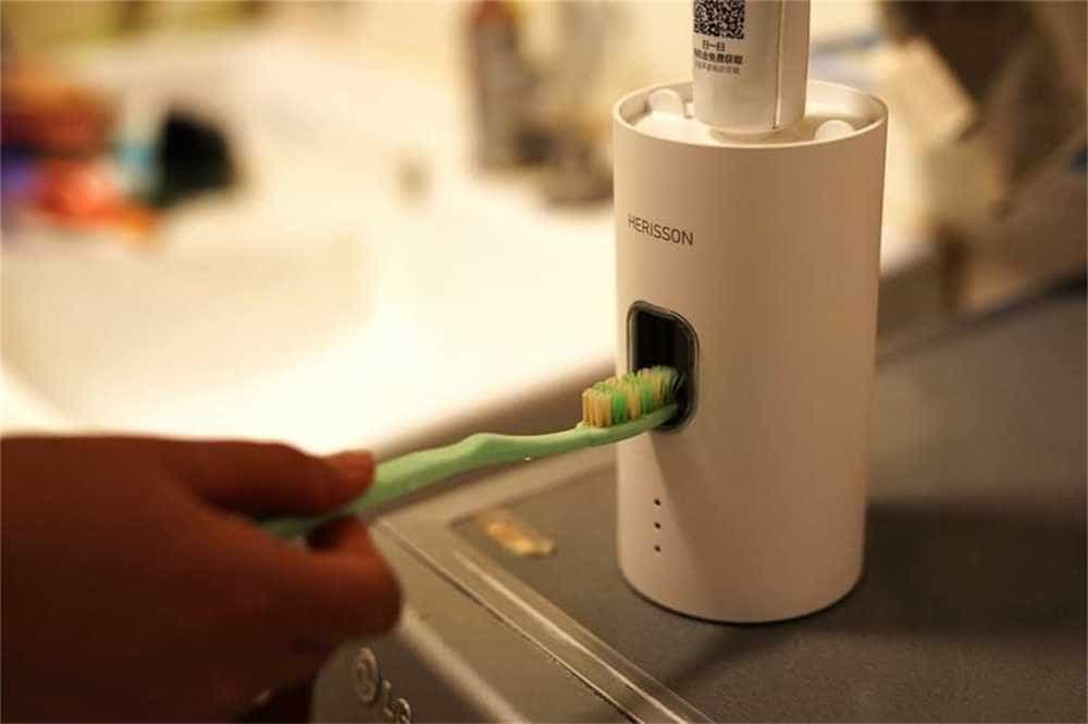 智能家居产品 UV紫外线消毒 小猬智能挤牙膏机