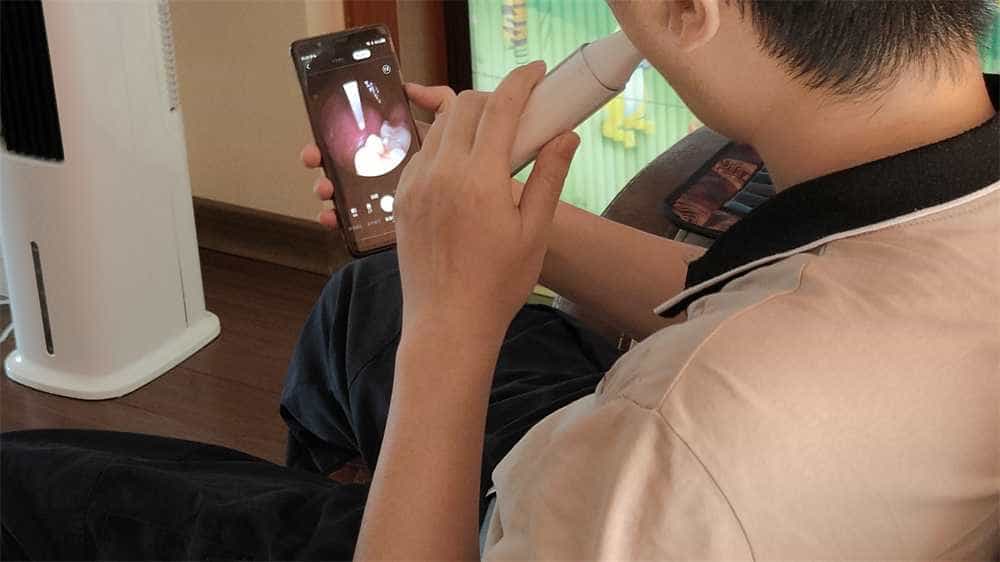 拒绝牙结石，素诺冲洗一体智能可视洁牙仪