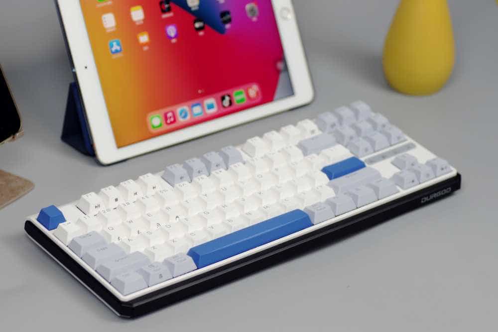 三模连接，悦享无线，杜伽K620w 白光版机械键盘