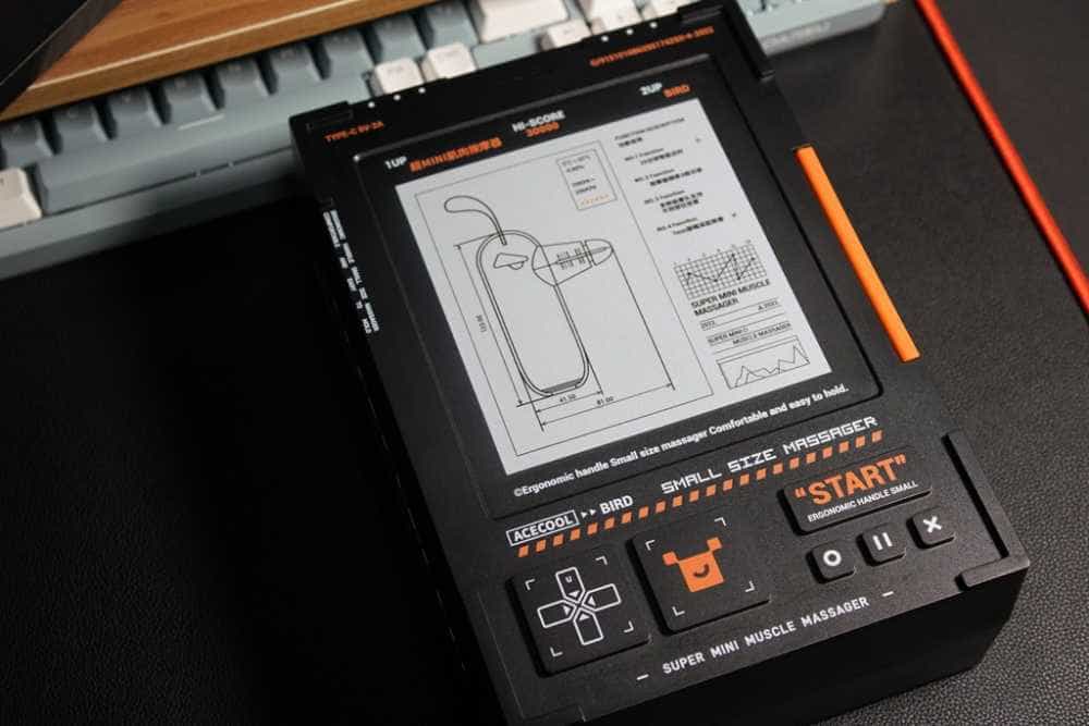 ACECOOL粒子重塑小鸟斗士迷你筋膜枪：一“击”到位，燃力觉醒