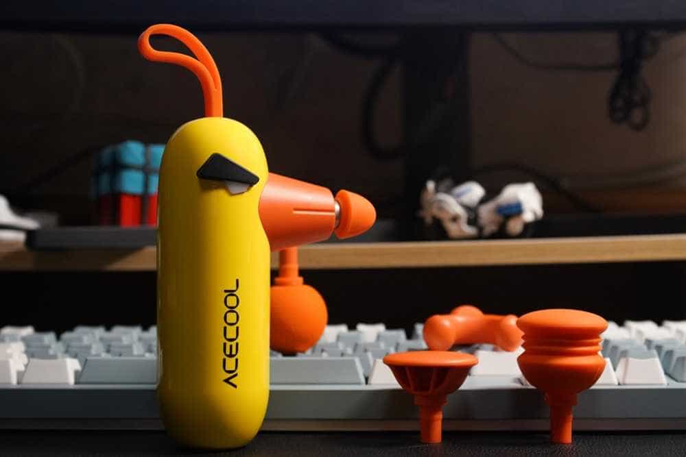 ACECOOL粒子重塑小鸟斗士迷你筋膜枪：一“击”到位，燃力觉醒