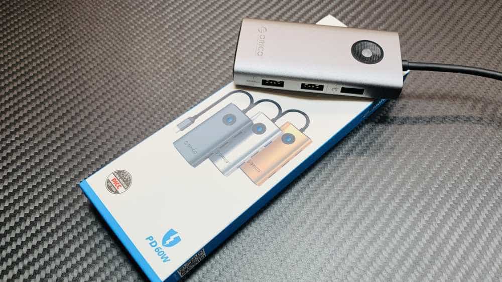 Mac mini的好搭档，奥睿科（ORICO）5合1扩展坞