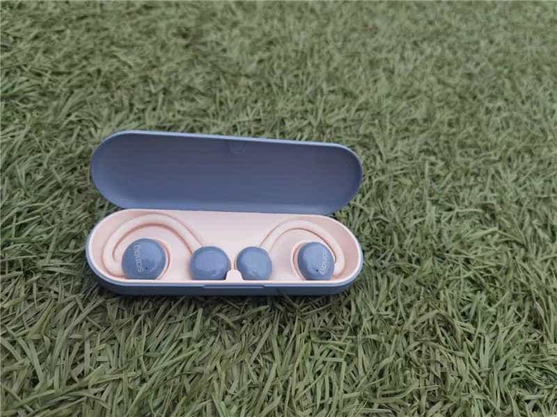 不入耳、不连体，sanag塞那Z61挂耳式耳机，百元体验健康自由高级感