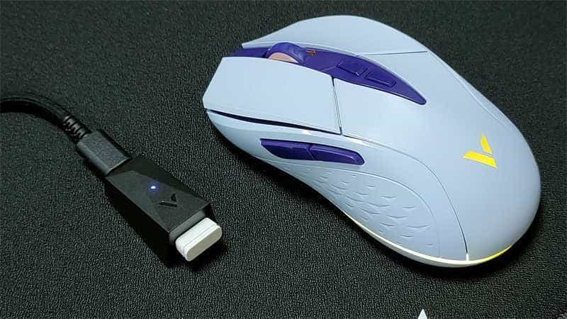 复刻经典，微操之选。雷柏V300W双模无线游戏鼠标