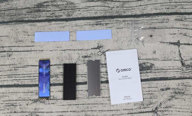 ORICO 固态硬盘 J-10+M2HS3 散热片：超强散热，稳定运行!