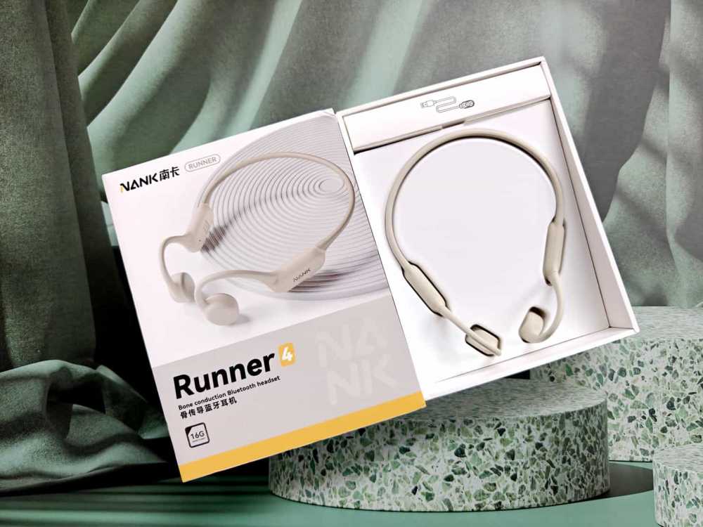 南卡Runner4骨传导耳机：自带16G存储，蓝牙+MP3双模式