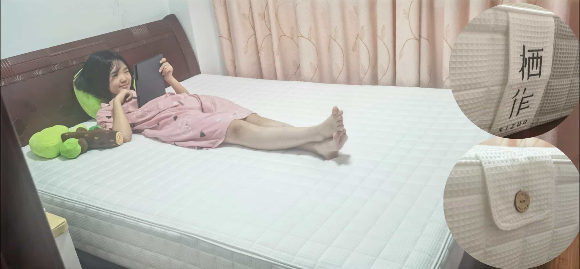 儿童护脊床垫保姆级教程，栖作坚果三代到底值不值？