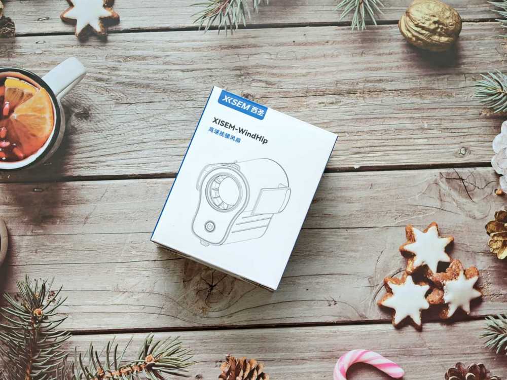 西圣 WindHip 高速挂腰风扇:182g轻量化设计,带走夏日热量