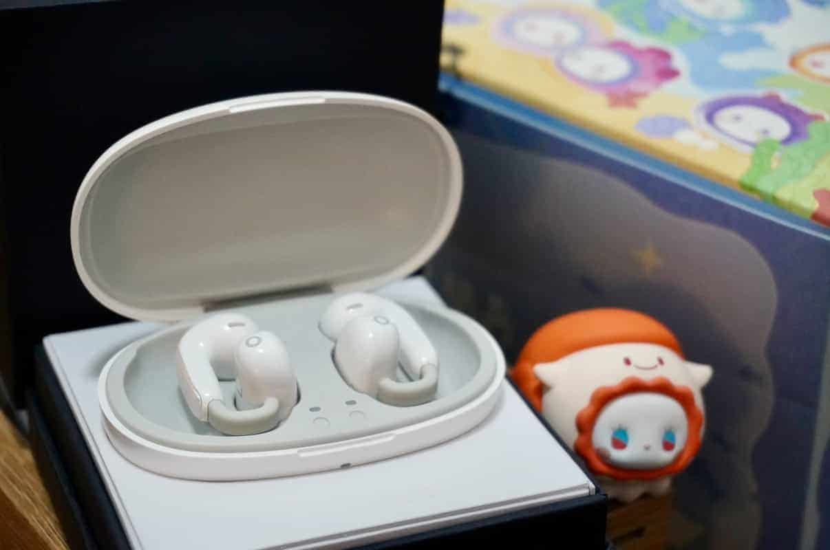 新潮流·舒适戴·好音质！百耳颂B7开放式新潮耳机三芯合一！