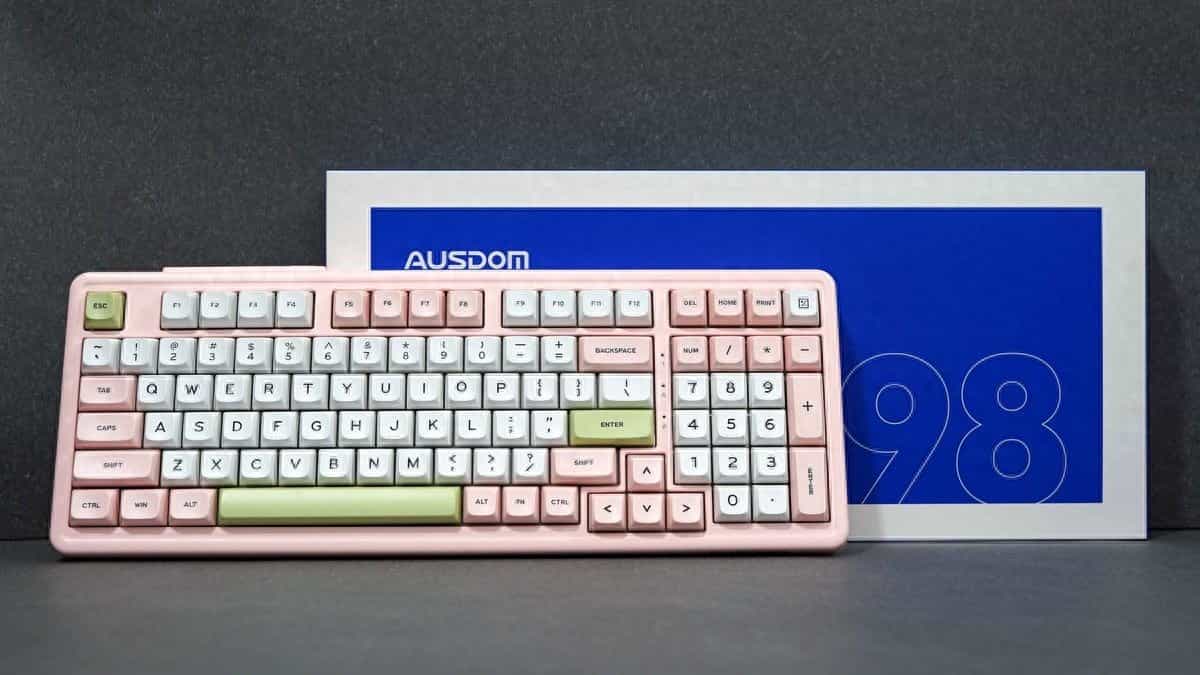 200元静音机械键盘天花板？阿斯盾H98极速净音轴它凭啥这么香？