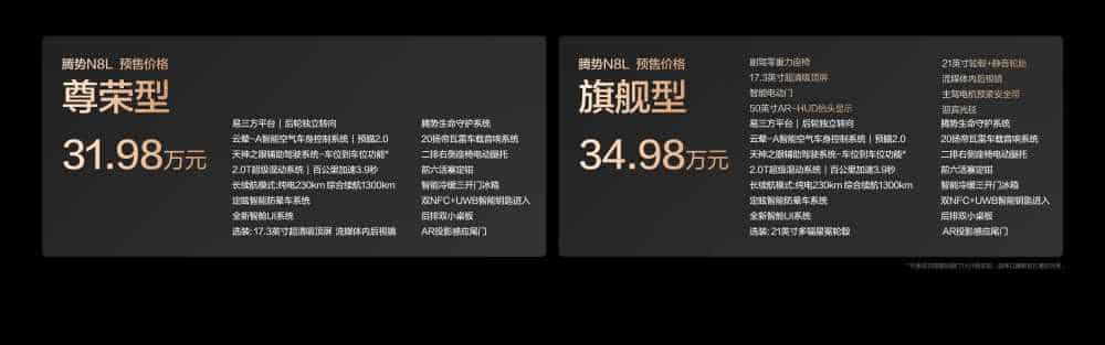 31.98万元起！腾势N8L开启预售，全家三代人的满意之选！