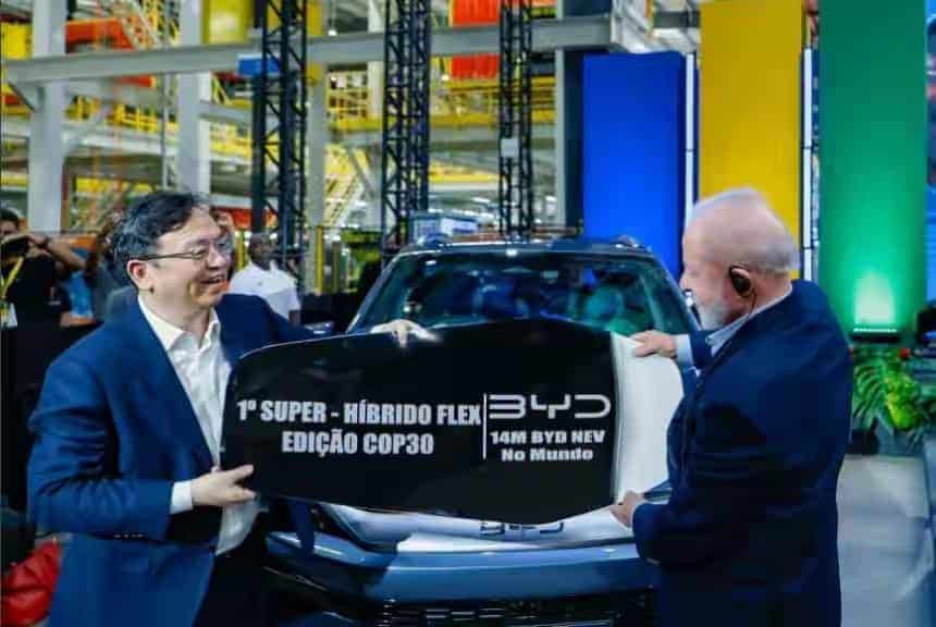 比亚迪第1400万辆新能源汽车于巴西下线,全球化开启全新篇章!