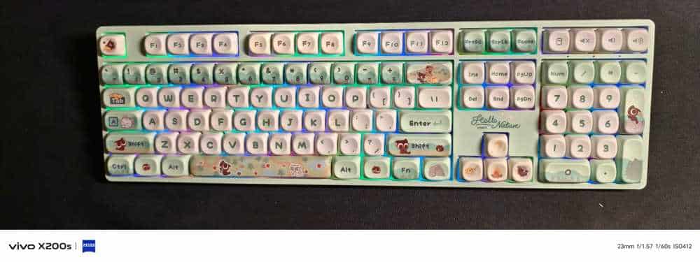 108键的新键盘就是好用