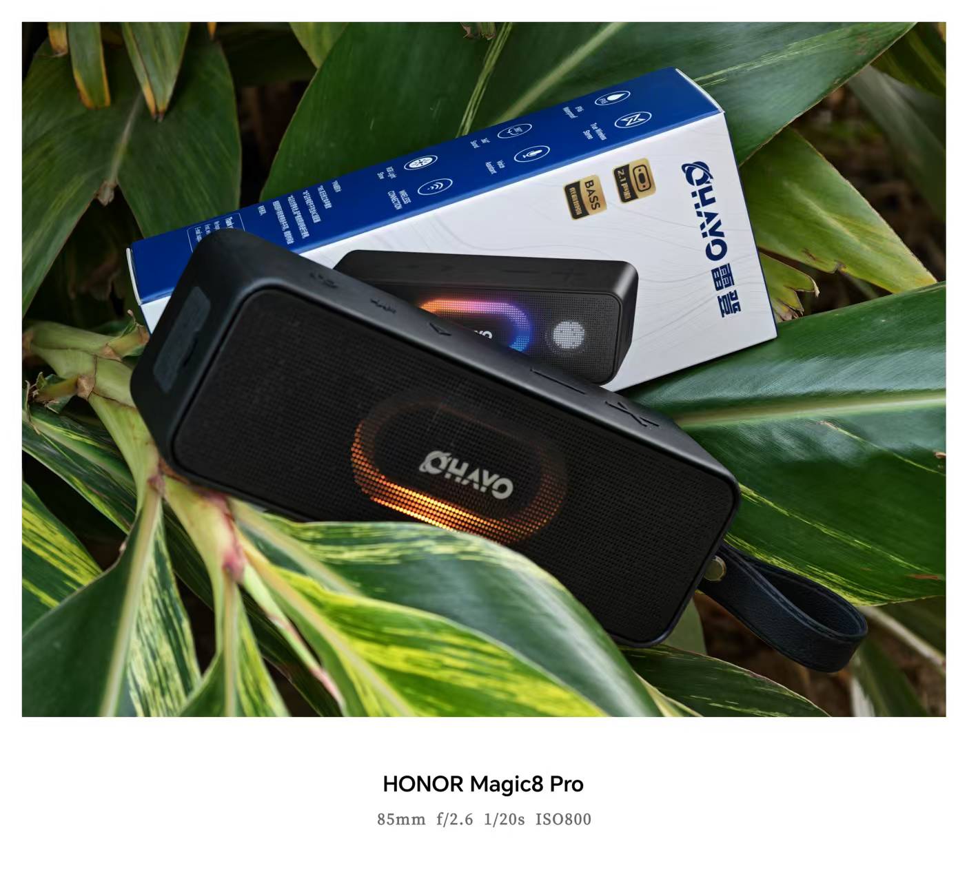 雷登S11无线蓝牙音响：音乐随行，色彩随动，光影律动的黑色美学