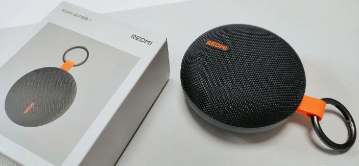 REDMI蓝牙音箱2，双单元声学配置+三模全场景，暮焰黑配色太酷啦！