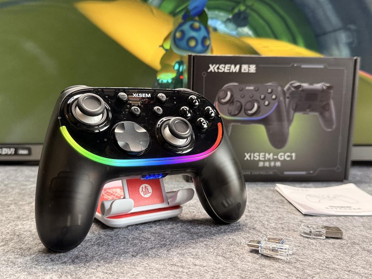 一只手柄，多重快乐：NS 游戏 + PC 街机模拟器实测体验西圣 GC1