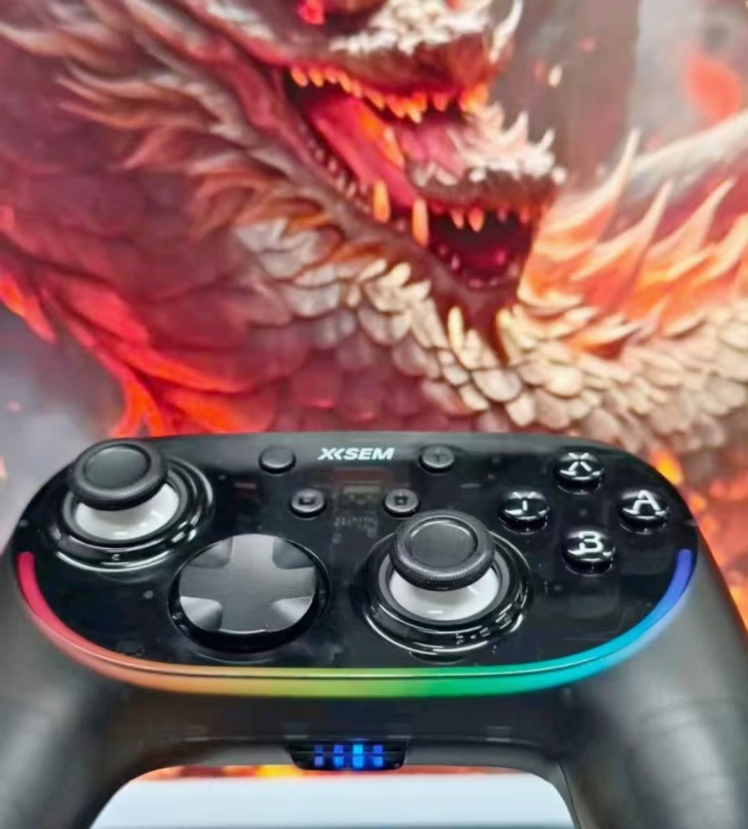 西圣GC1游戏手柄|三模连接+磁悬浮摇杆，Switch/PC/手机全通吃