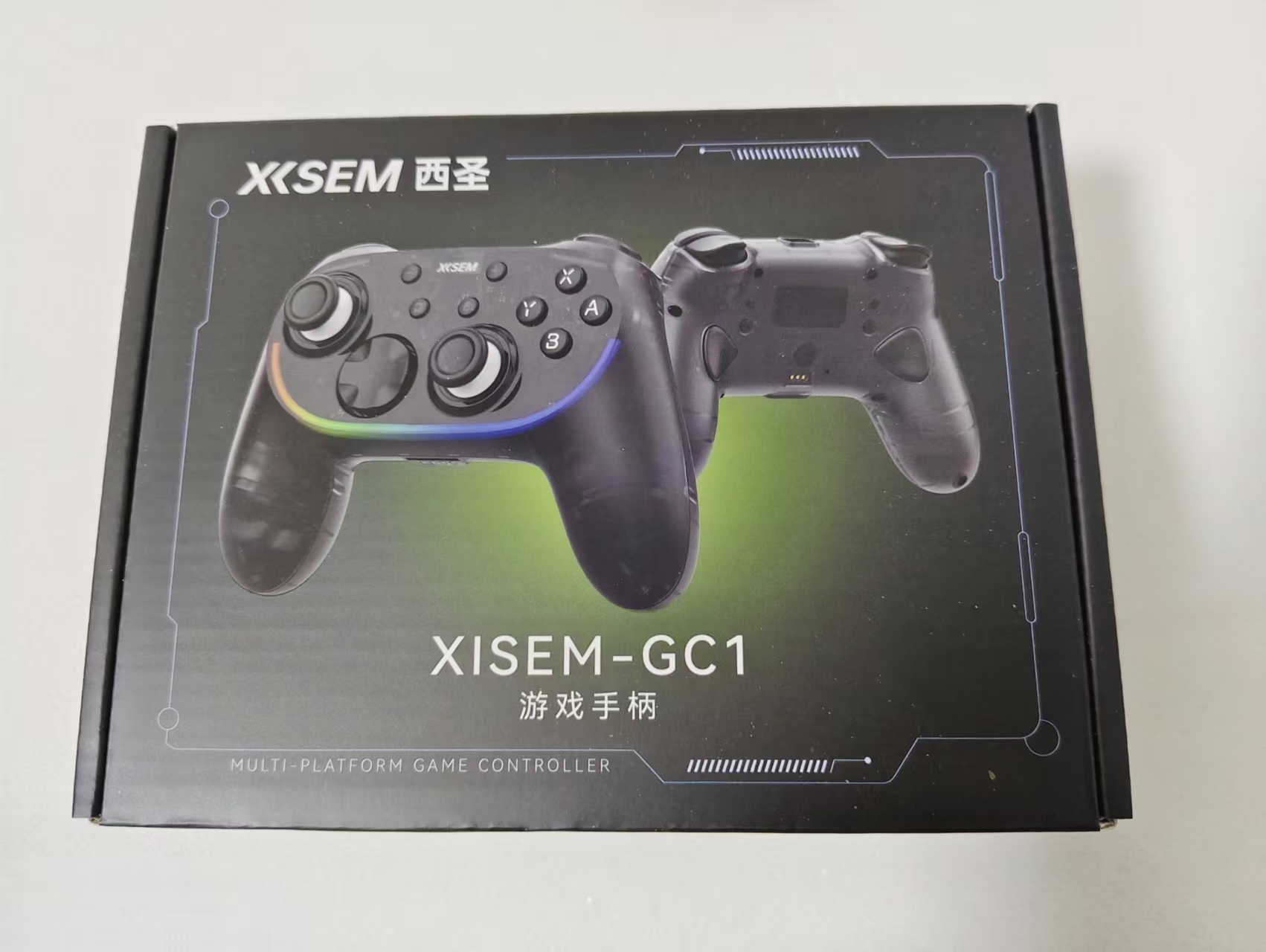 西圣GC1游戏手柄|三模连接+磁悬浮摇杆，Switch/PC/手机全通吃