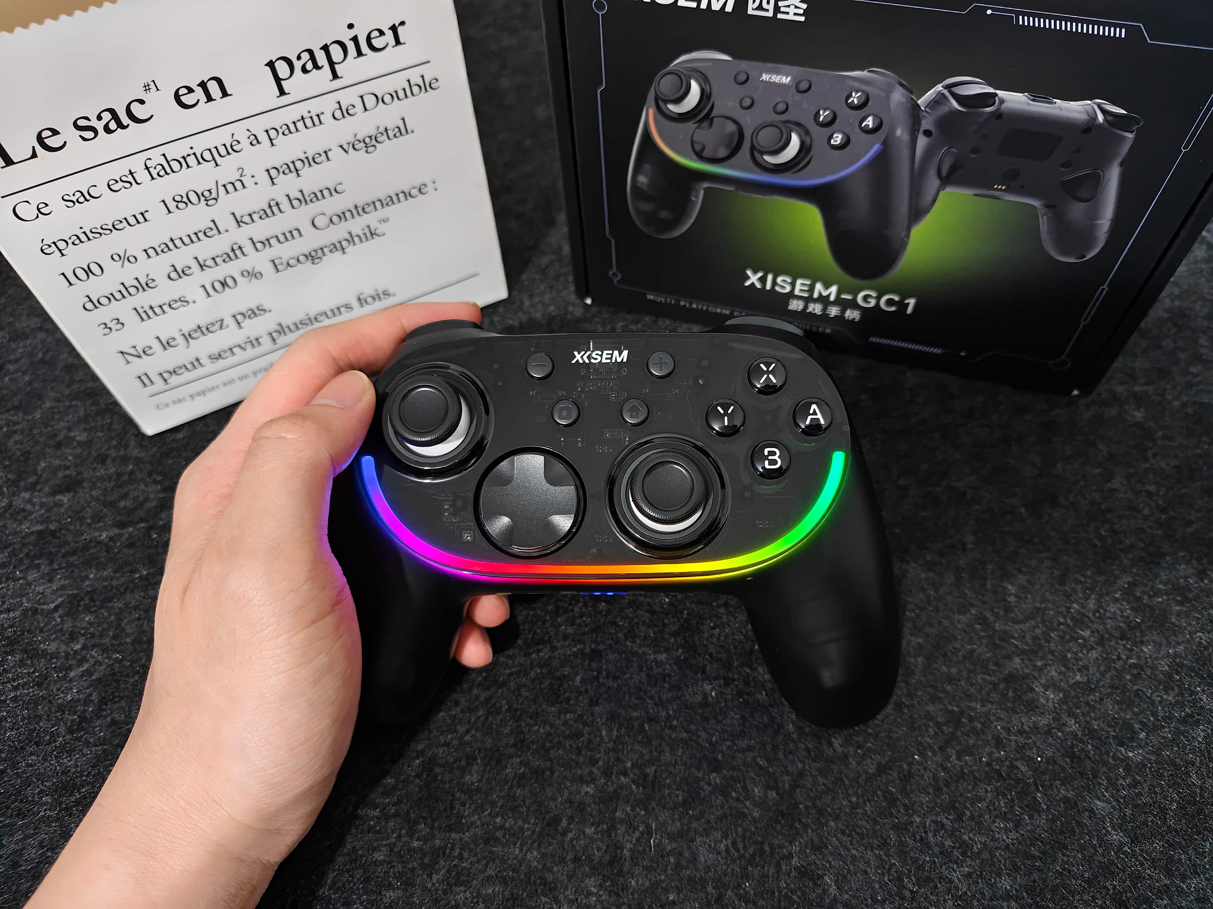 西圣GC1游戏手柄：旗舰级操控感，解锁全平台游戏自由