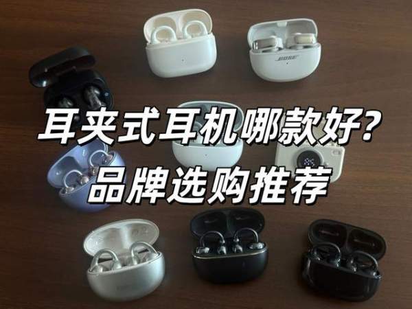 耳夹式耳机建议买哪个？耳夹式耳机选购指南 性价比耳夹式耳机推荐