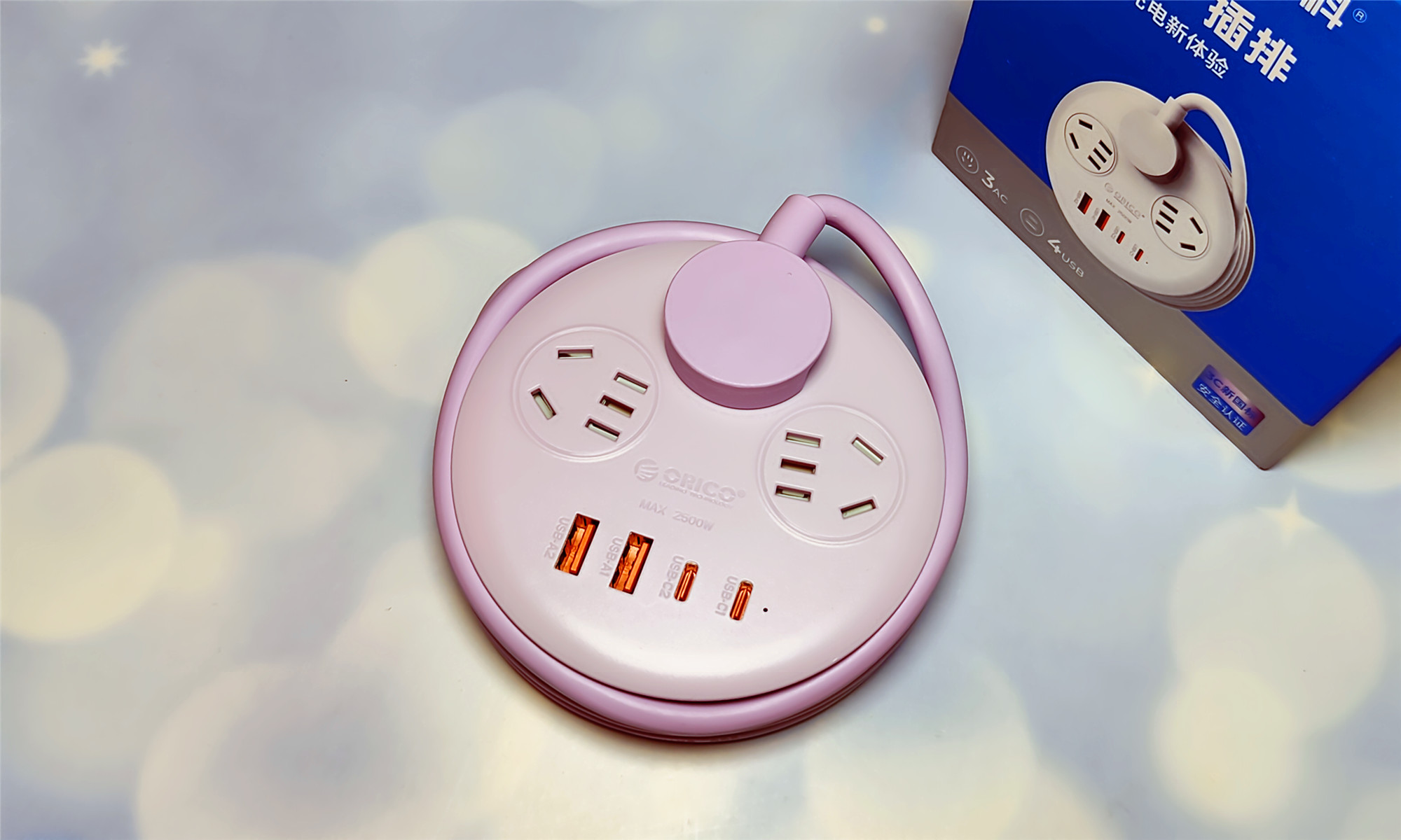 7口强劲供电，便携小巧超实用——奥睿科电小包插排测评
