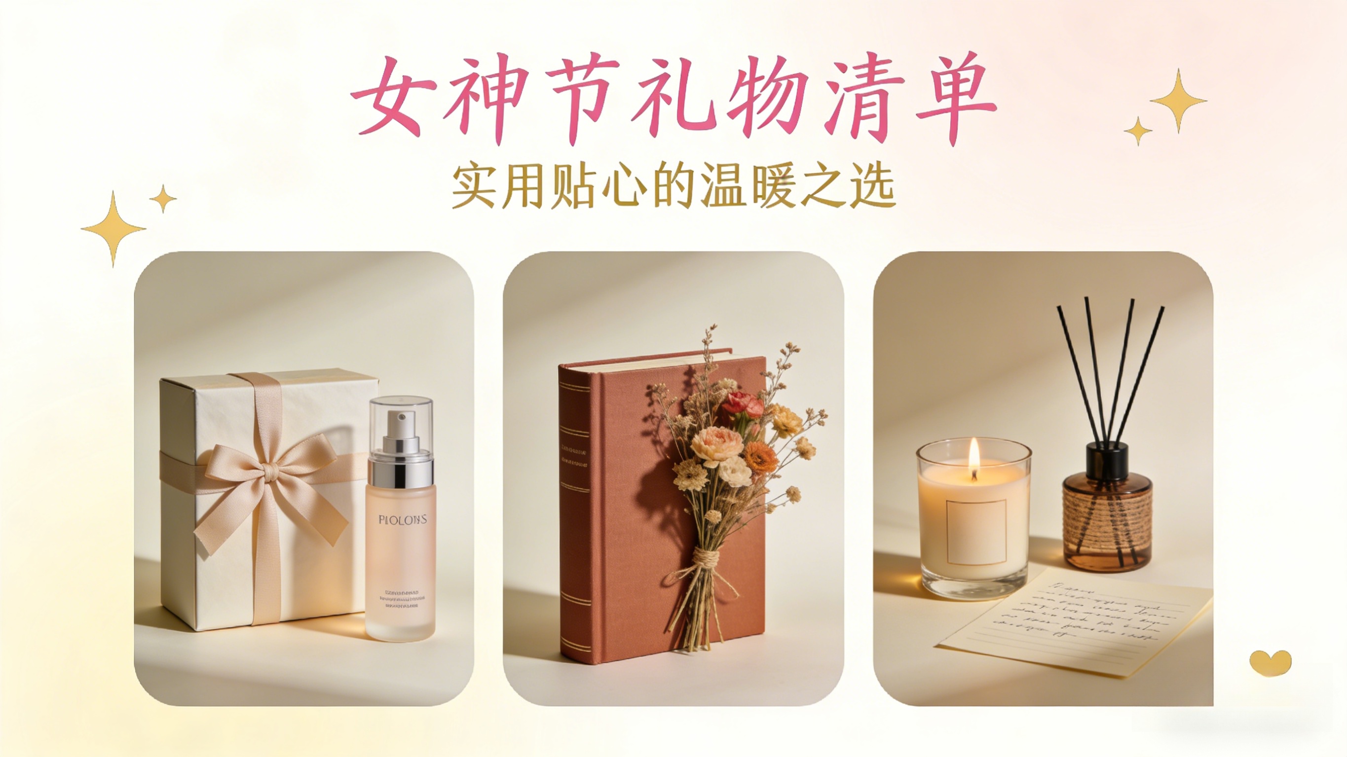 女神节最好的礼物是什么？女生节送什么简单的东西好？全网热销Top10送礼清单，闭眼入这10款准不后悔！