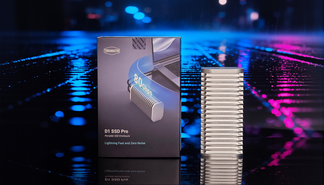 80Gbps疾速狂奔，铁威马D1 SSD Pro雷电5硬盘盒实测分享！