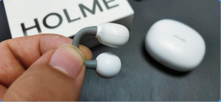 HOLME Air2耳夹蓝牙耳机，轻盈无感享舒适，三频澎湃防漏音！