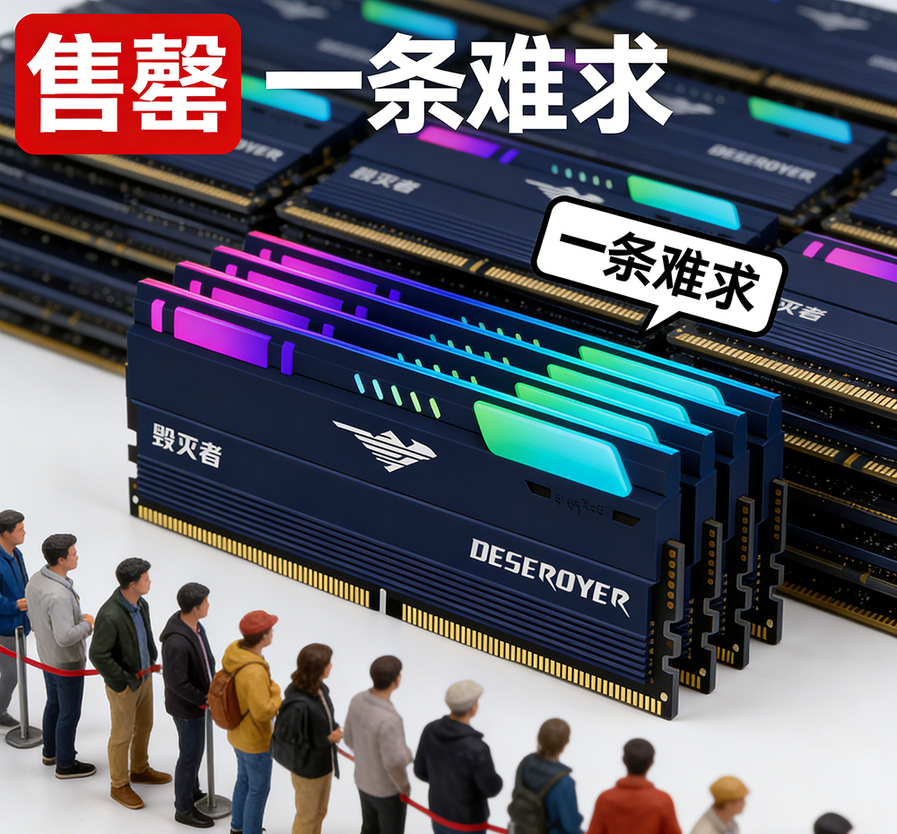 2026年，内存条竟然成为了抢手货