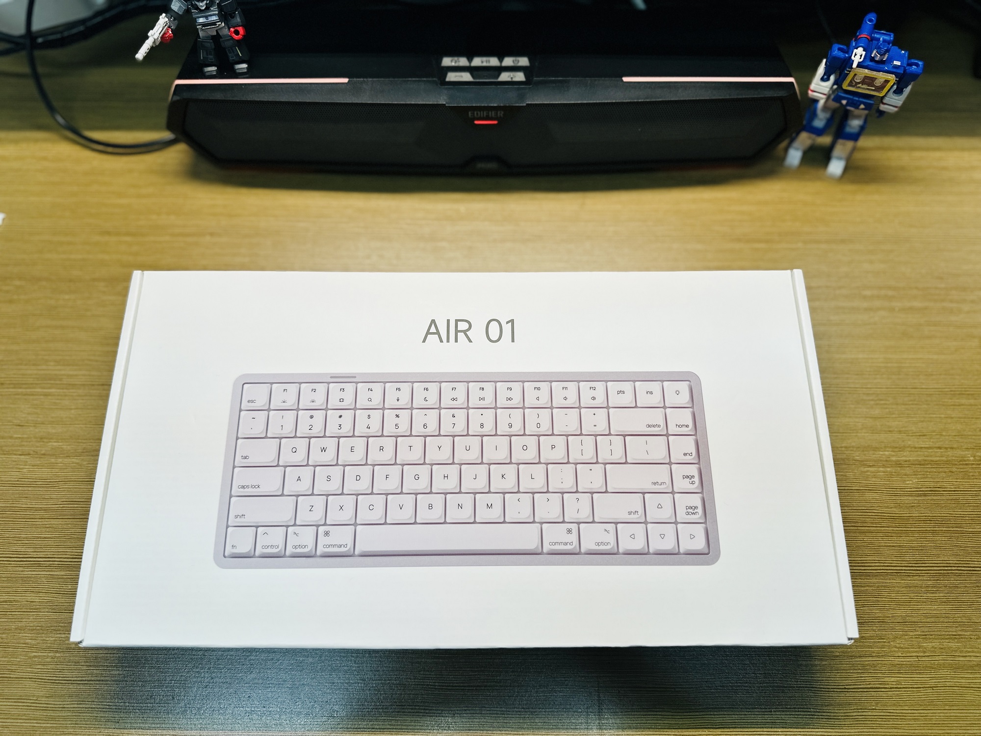 ‍Akko Air01 云朵轴机械键盘：办公党の治愈系矮轴生产力神器