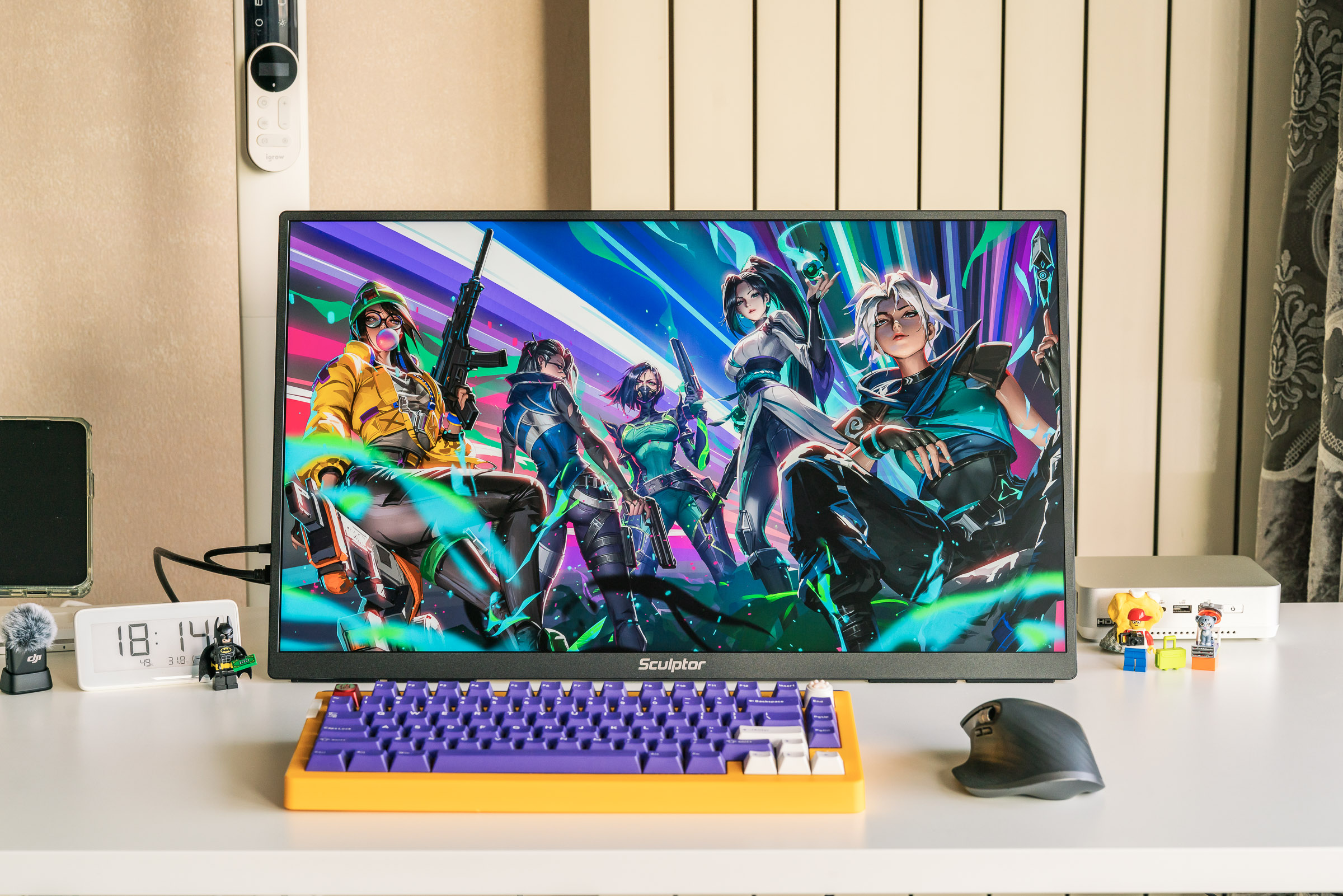 MacMini绝配,纤薄不占地的雕塑家23.8寸4K显示器了解下