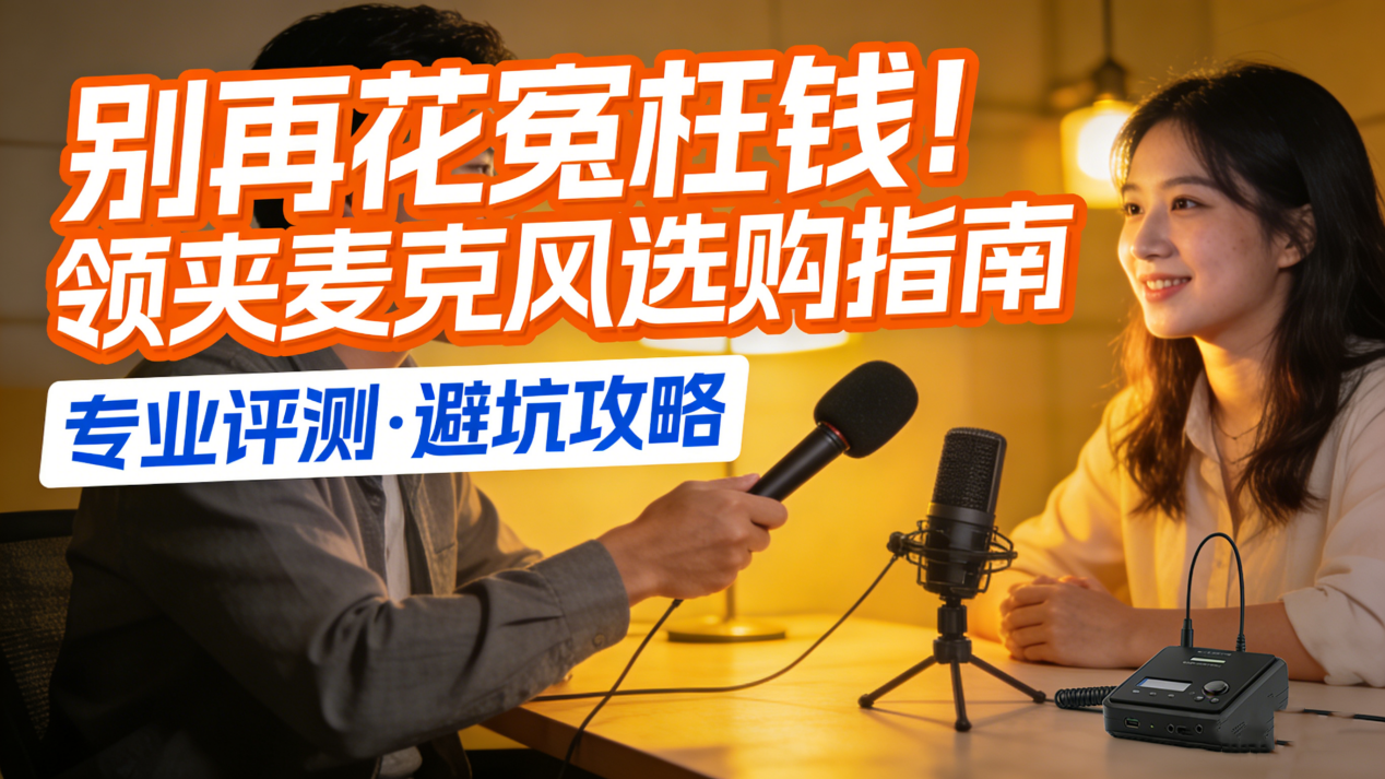 领夹麦克风什么牌子好？全网高赞十大名牌盘点！收音清晰无杂音