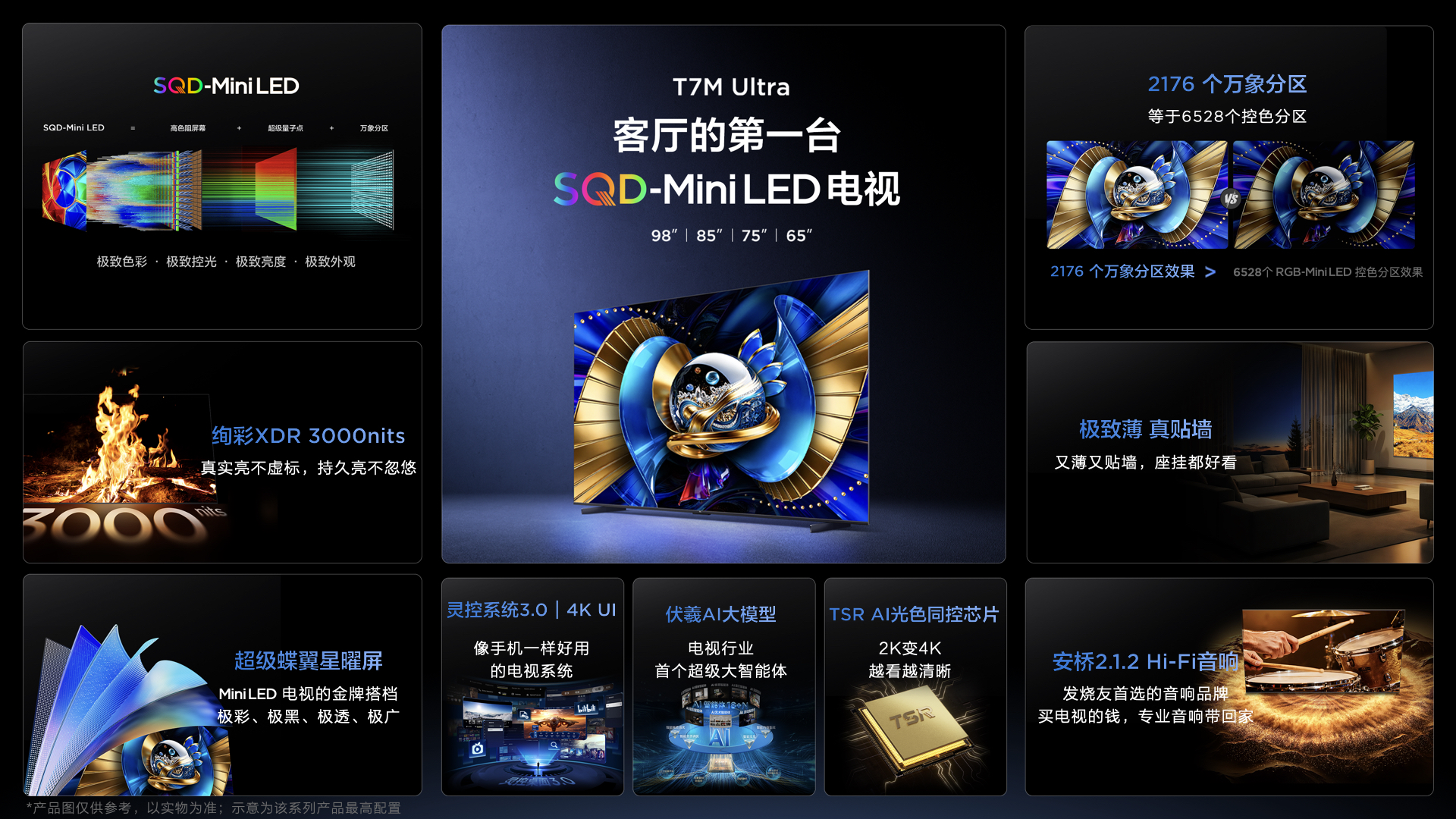 TCL春季新品发布会三箭齐发：欢迎进入SQDMiniLED电视普及元年