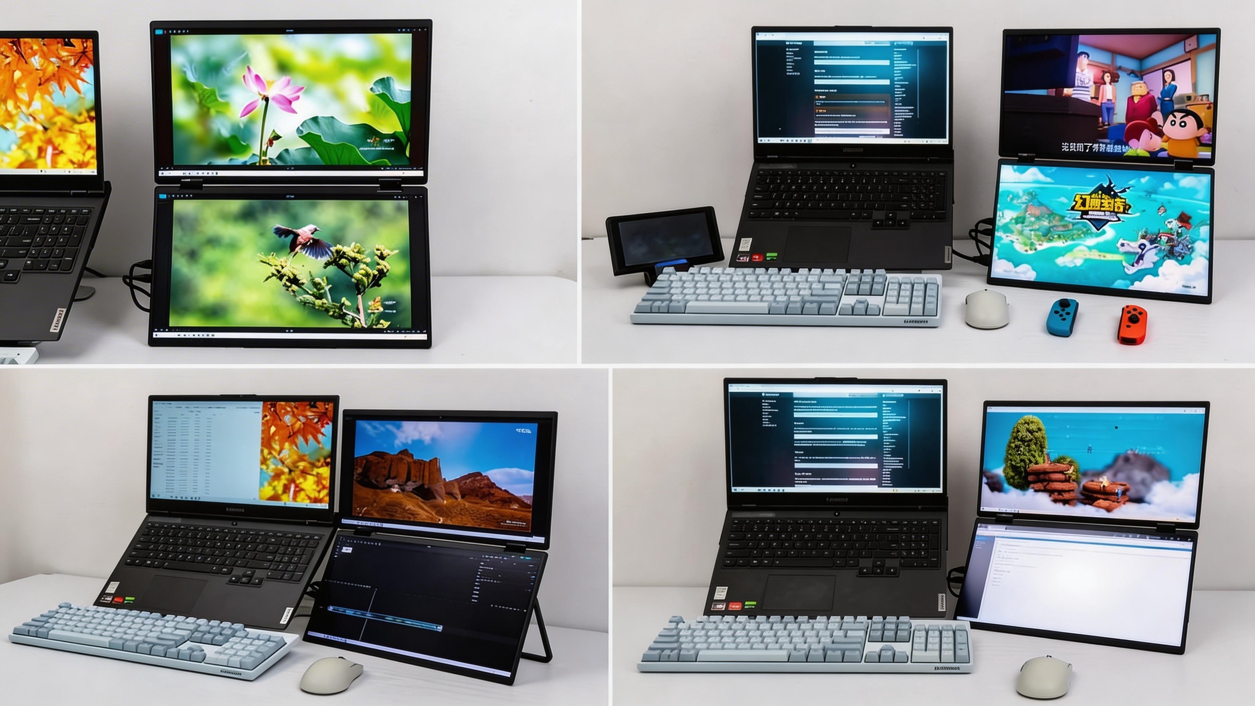 便携屏还能这么玩？我的高效生产力4K折叠双屏MU156LA