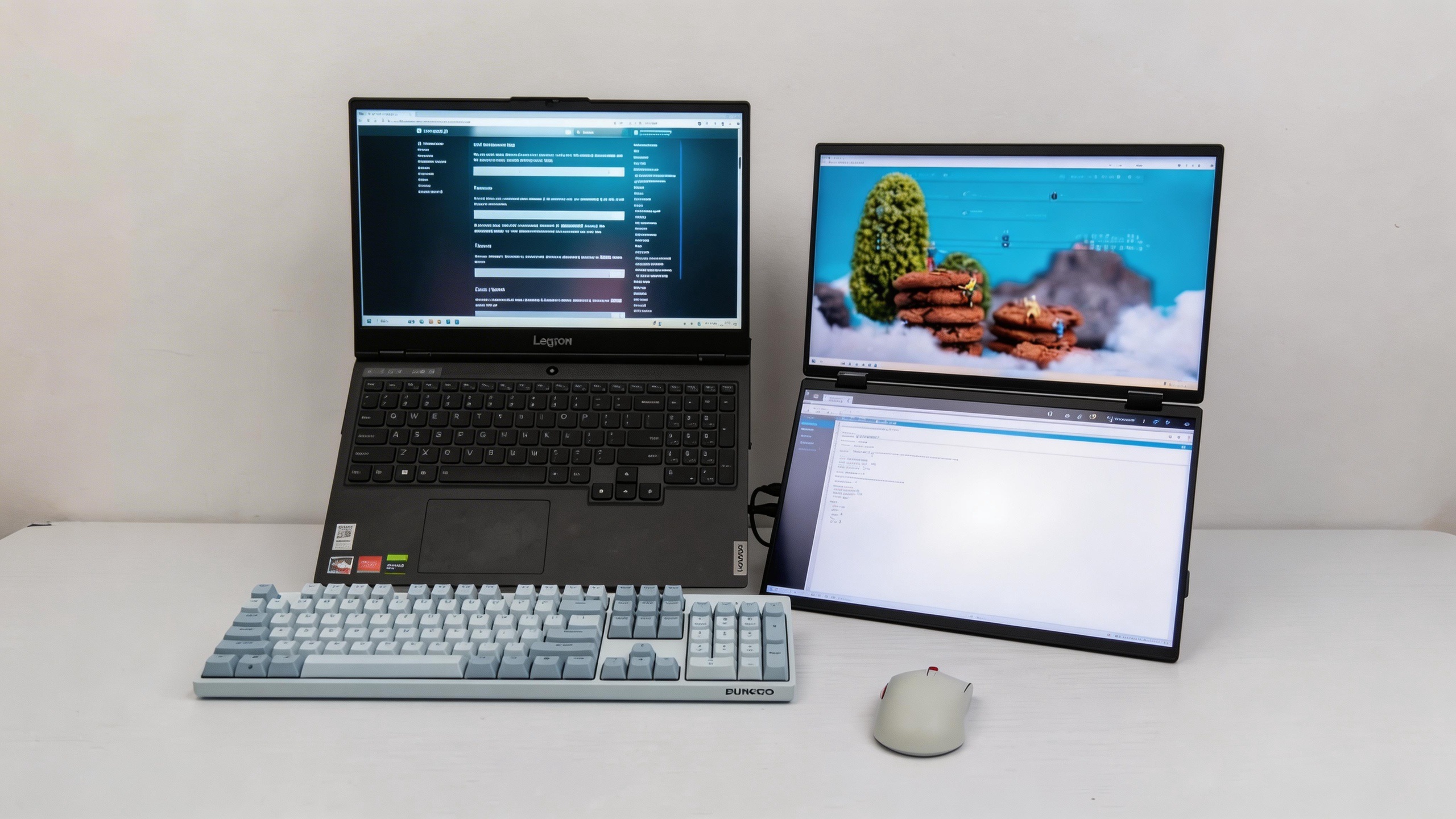 便携屏还能这么玩？我的高效生产力4K折叠双屏MU156LA