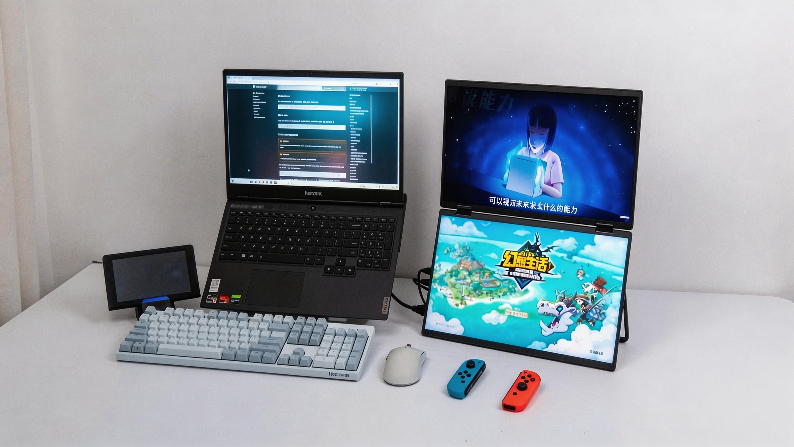 便携屏还能这么玩？我的高效生产力4K折叠双屏MU156LA