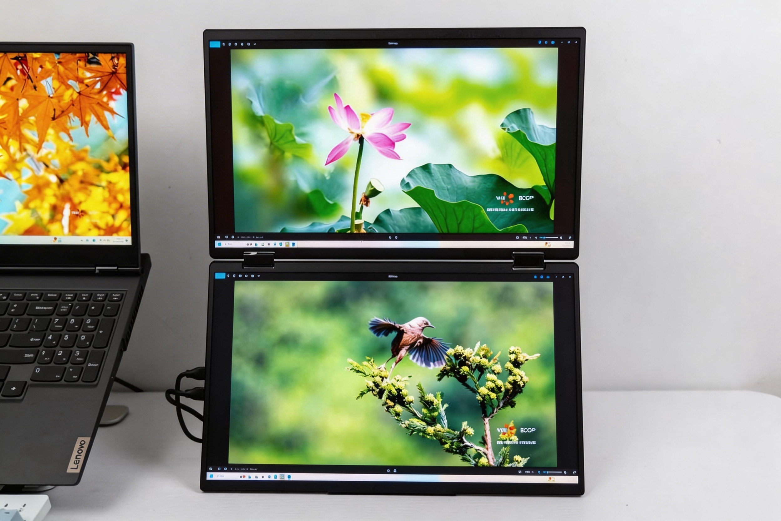 便携屏还能这么玩？我的高效生产力4K折叠双屏MU156LA