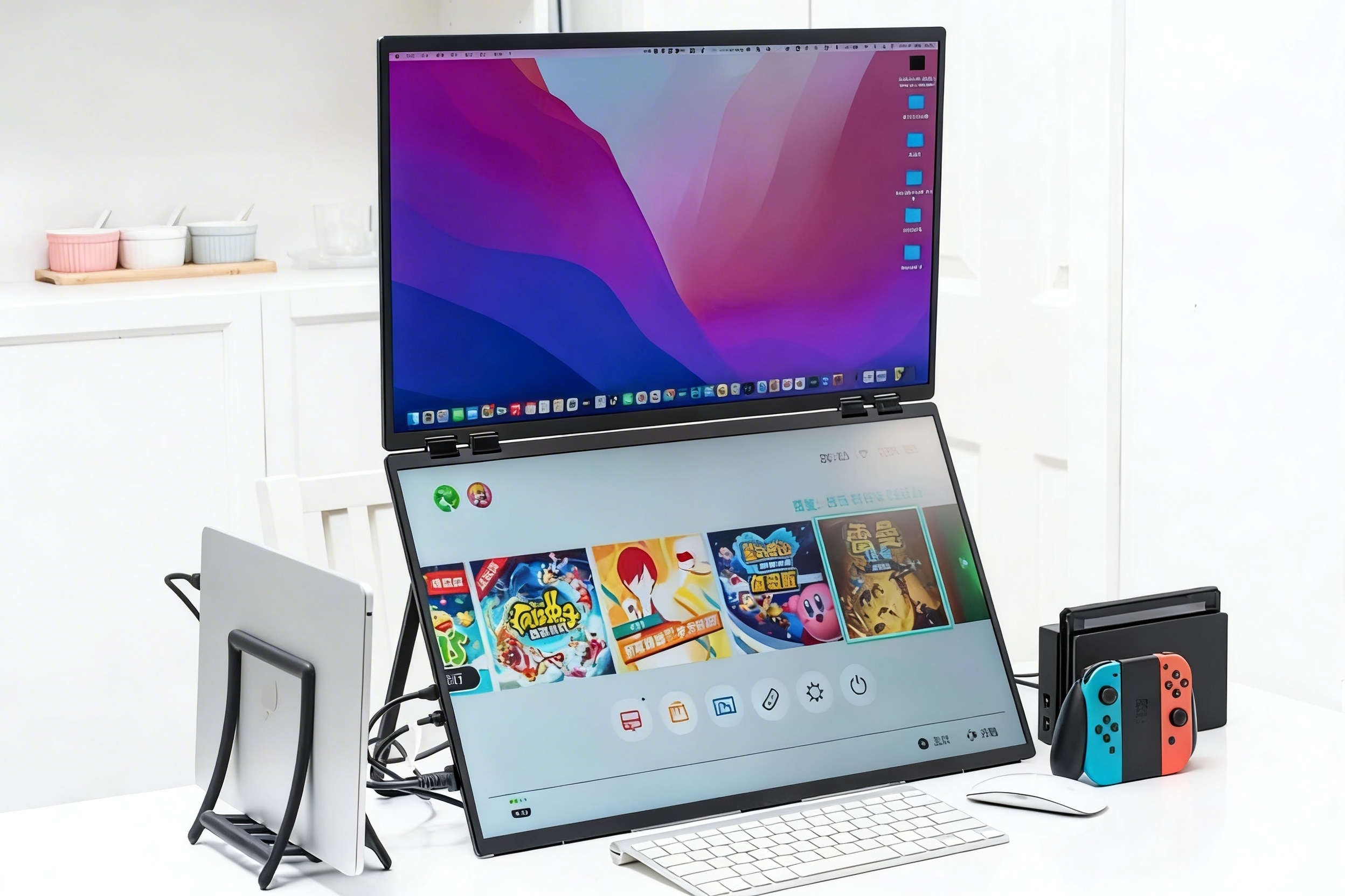 双屏生产力革命，与4K 23.8寸折叠显示器的深度体验