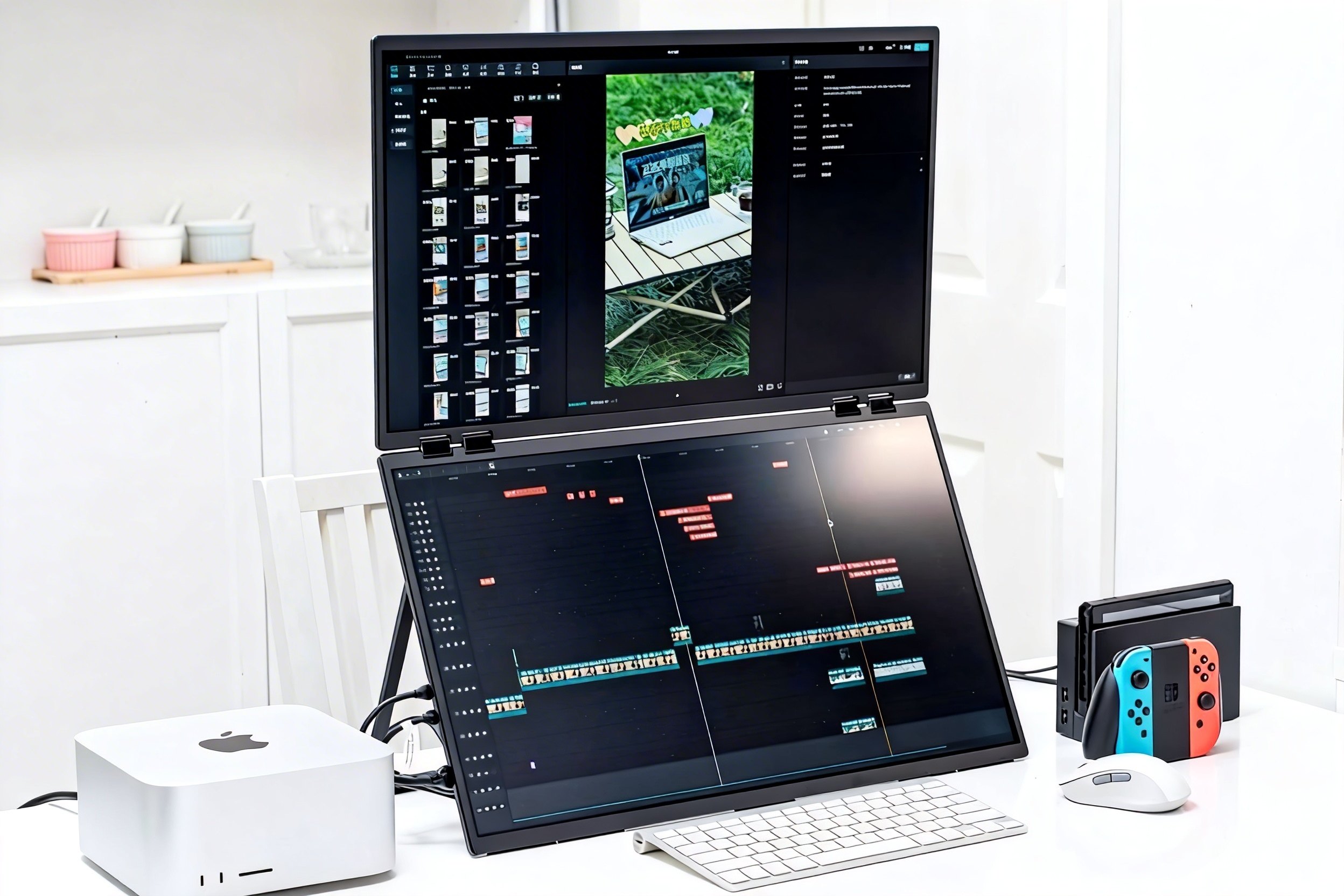 双屏生产力革命，与4K 23.8寸折叠显示器的深度体验